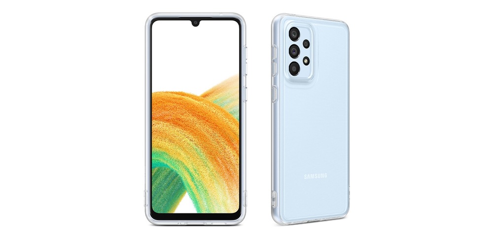 Kryt na mobil Samsung Galaxy A33 5G průhledný