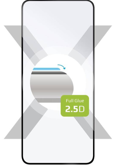 Tvrzené sklo FIXED Full-Cover na Poco M4 Pro 5G černé