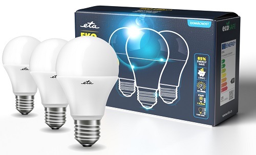 žárovka ETAA60W15NW3P neutrální bílé světlo