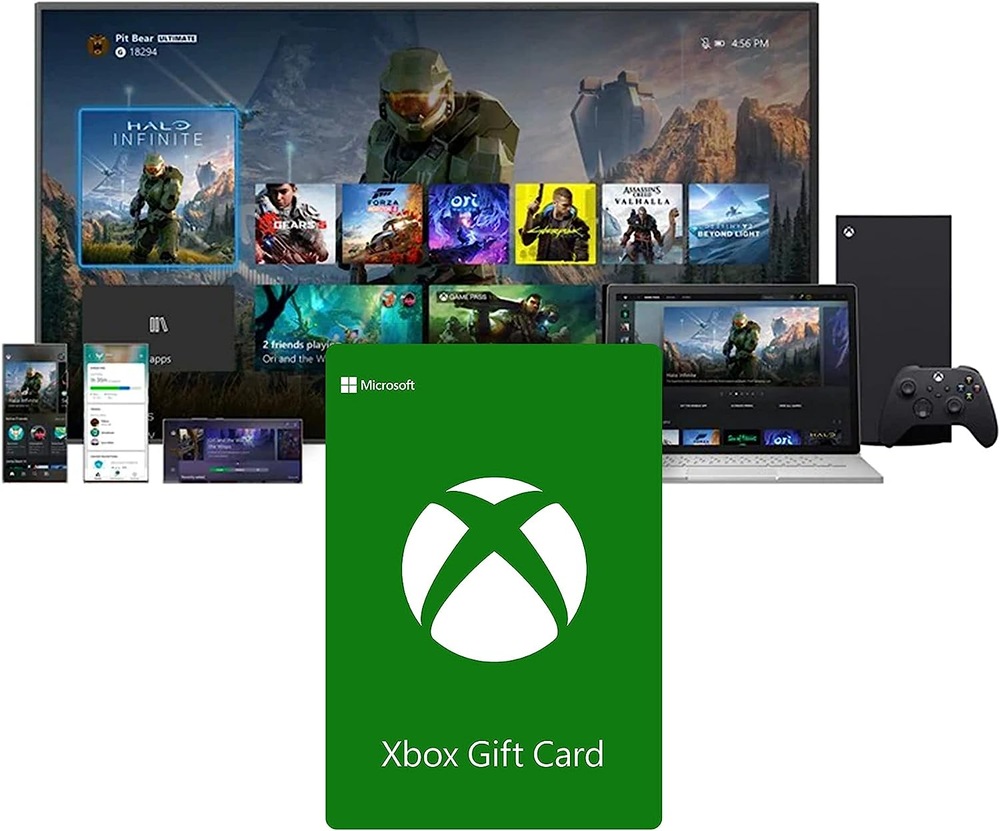Microsoft Xbox dárková karta 300 Kč - elektronická licence Xbox dárková karta 150 Kč