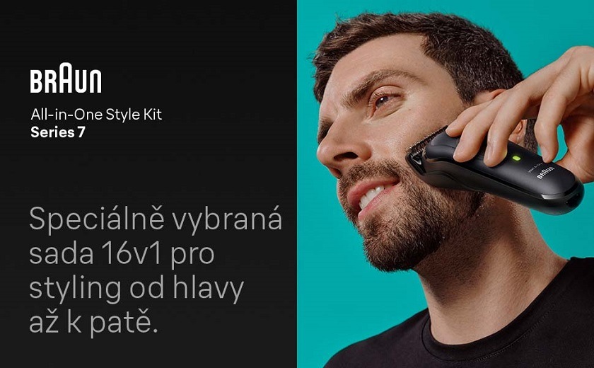 Zastřihovač multifunkční Braun Series 7 MGK7470, 16 v 1 Zastřihovač multifunkční Braun Series 7 MGK7470, 16 v 1