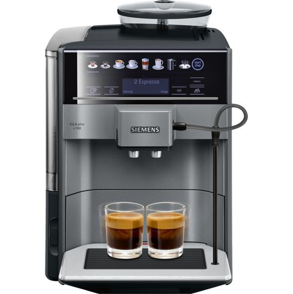 Automatický kávovar Siemens EQ.6 plus TE651209RW černé/šedé