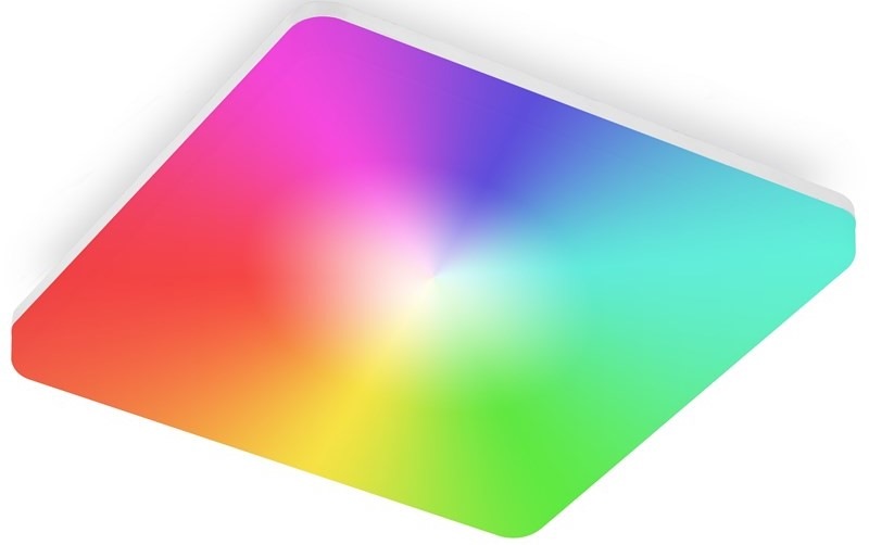 Stropní svítidlo iGET HOME LS3, 15 W, 1500 lm, RGB+CCT, 22 cm - bílé