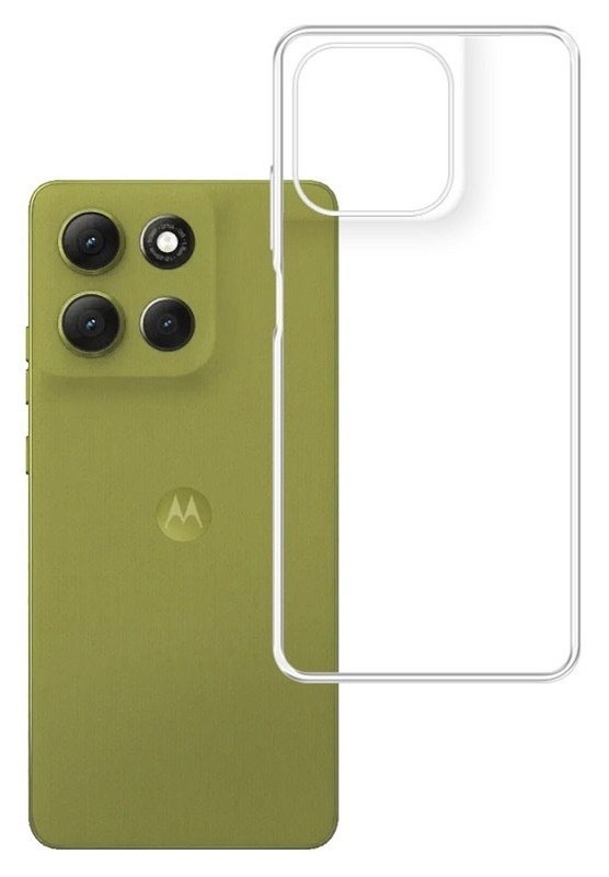 Kryt na mobil 3mk na Motorola Moto G86, průhledná barva