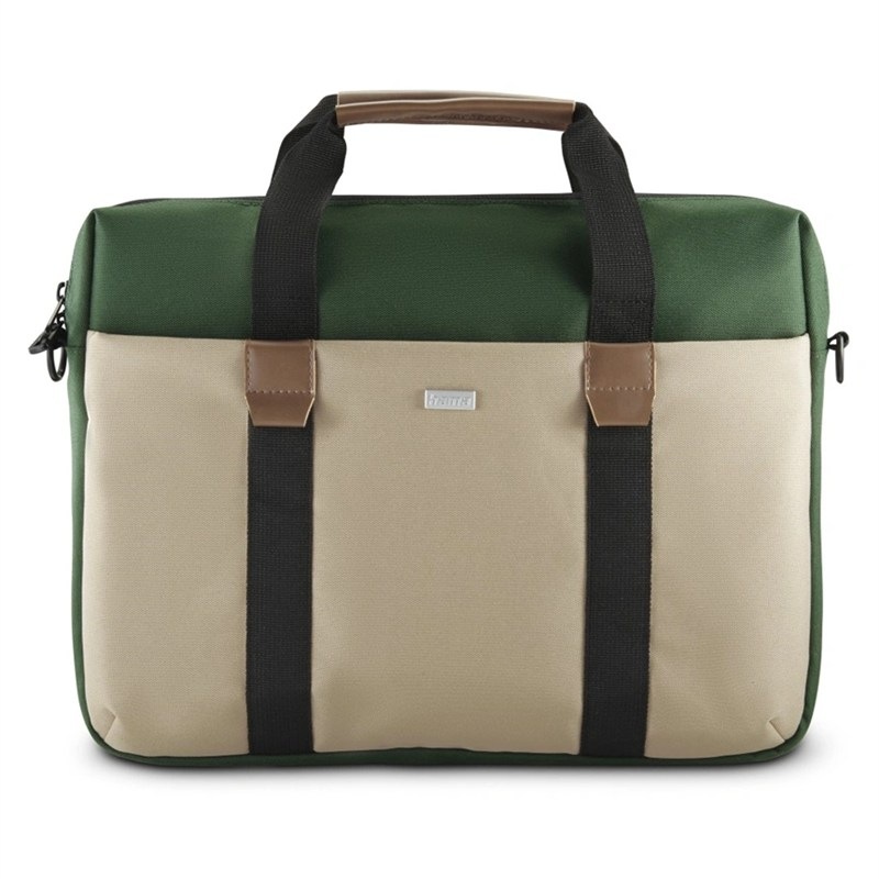 Brašna na notebook Hama Silvan 15,6-16,2" zelená/béžová