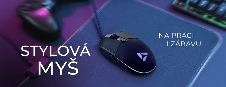 Myš DISPEL GM5B černá Myš Dispel GM5B pro práci i zábavu