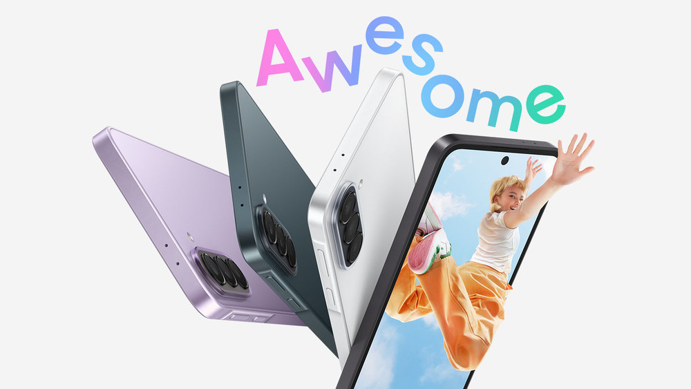 Telefon vás zaujme tenkým designem, zaoblenými okraji a pohodlným držením v jedné ruce