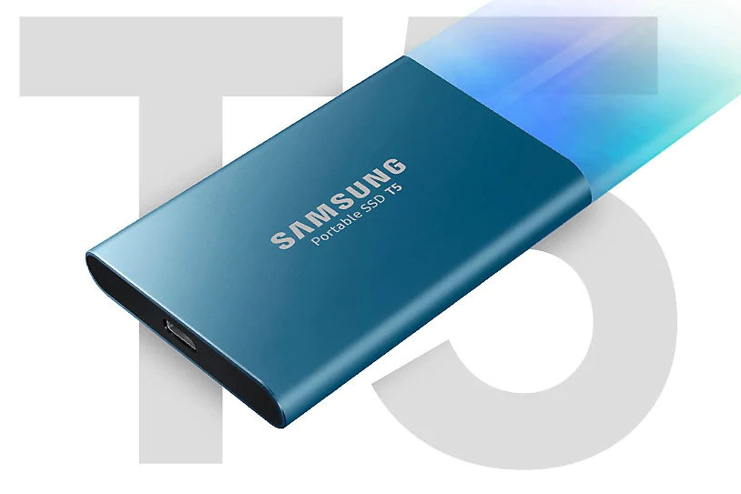 SSD externí Samsung T5, 1TB černý SSD externí Samsung T5, 1TB černý