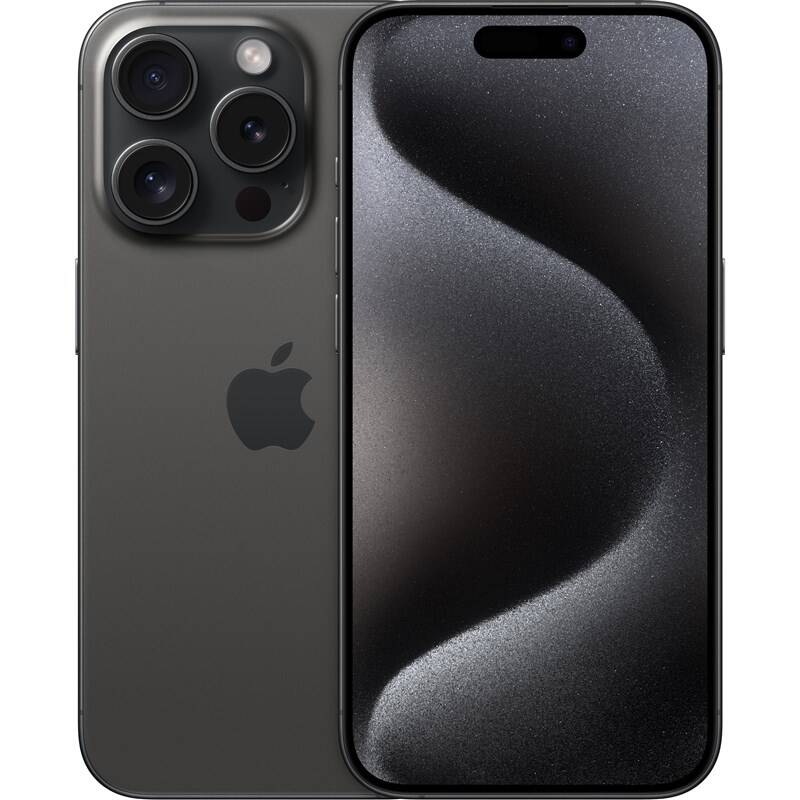 Mobilní telefon Apple iPhone 15 Pro 128GB Black Titanium