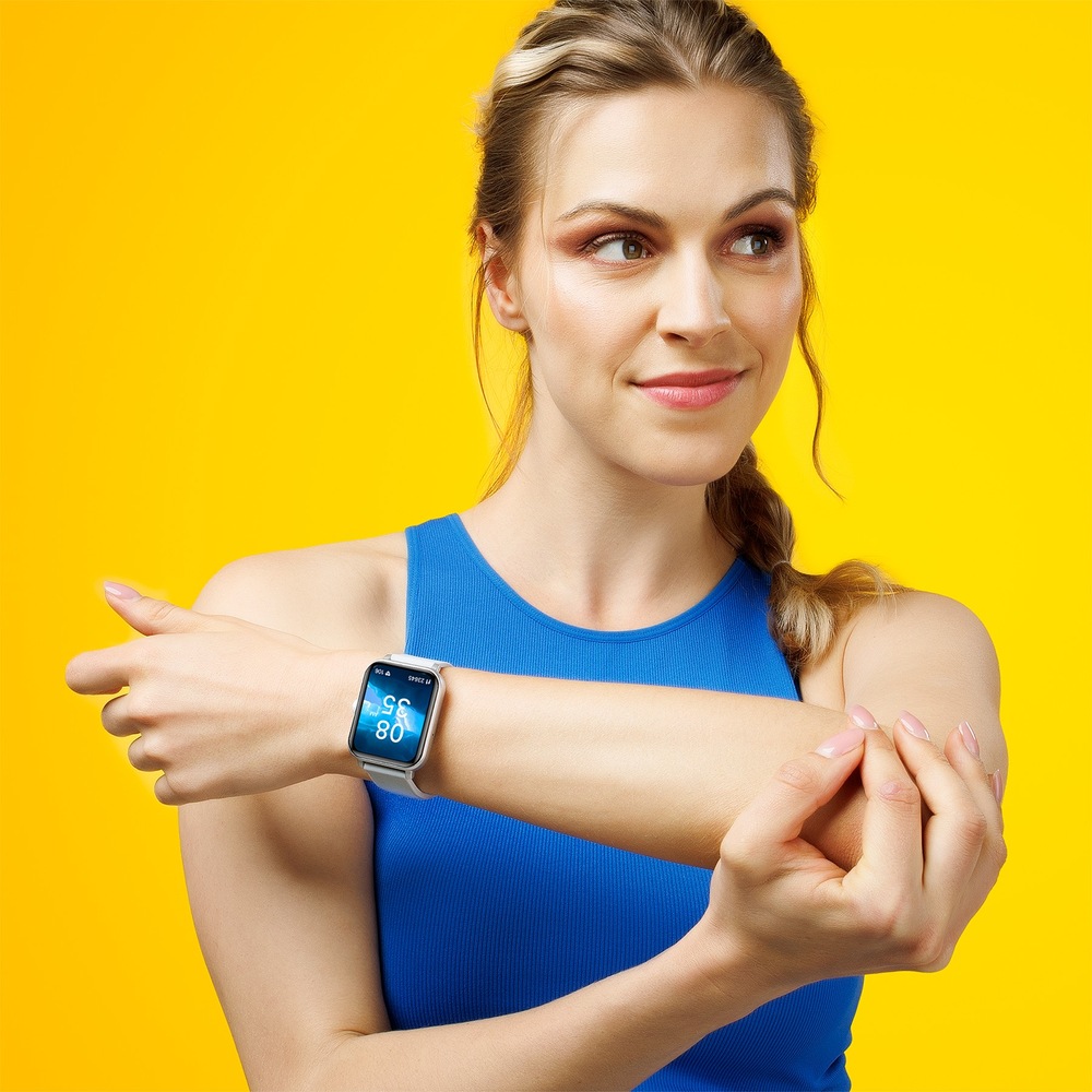 Chytré hodinky Niceboy Watch Lite 4 - Arctic Silver Niceboy Watch Lite 4 Arctic Silver