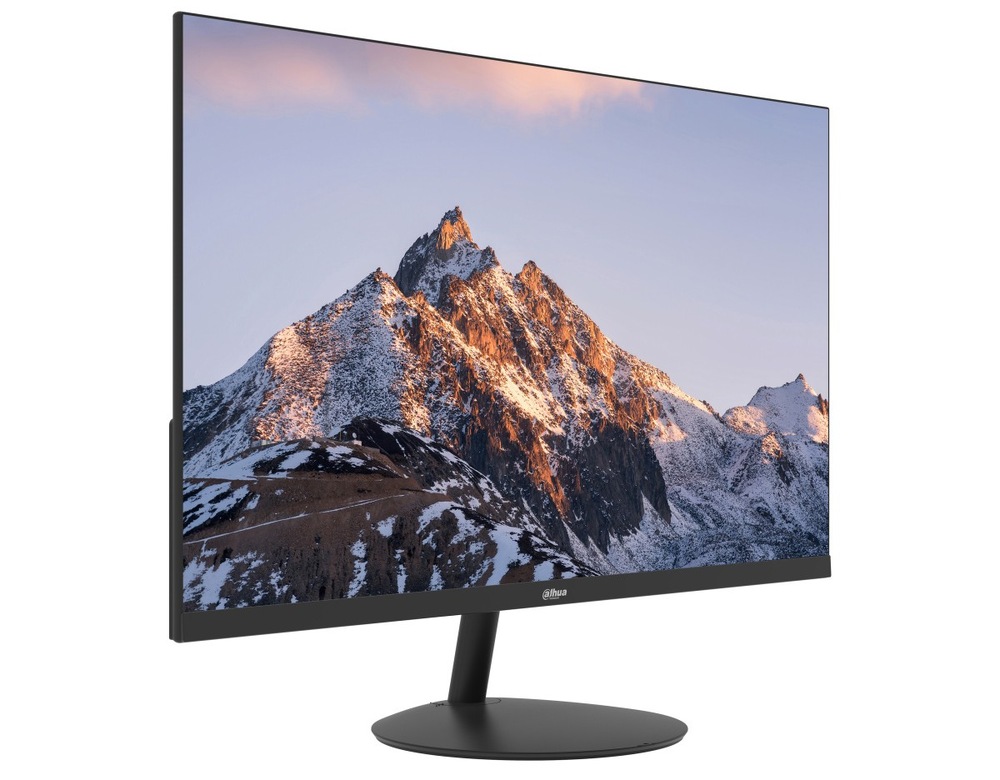  Zapnutý monitor Dahua LM22-A210Y 21,45" otočený doprava
