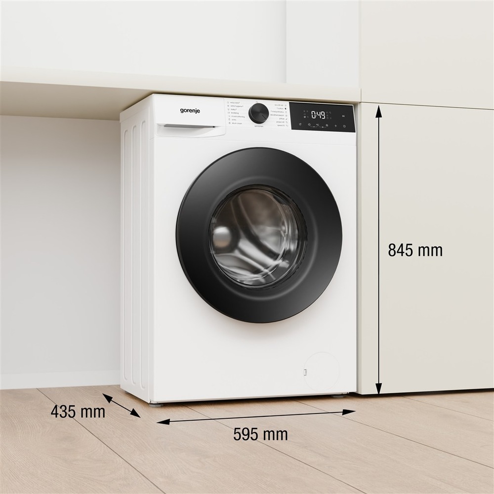 Pračka Gorenje G200 WG2PS72A12 bílá Pračka Gorenje WG2PS72A12 v interiéru