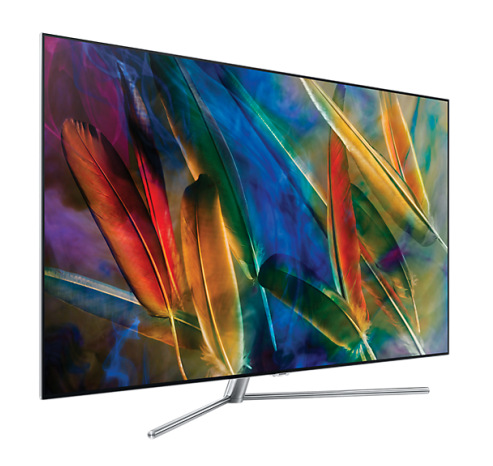 Televize Samsung QE55Q7F stříbrná