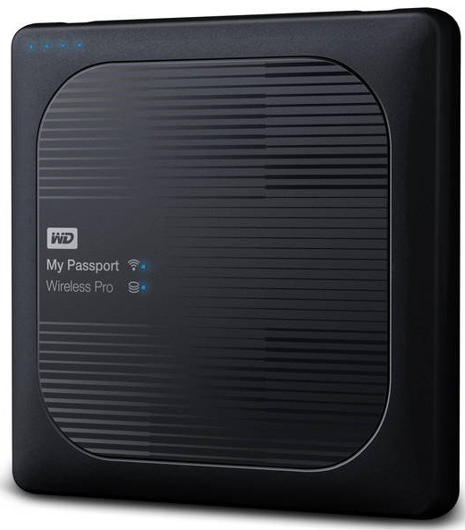 Externí pevný disk 2,5" Western Digital My Passport Wireless Pro 4TB černý