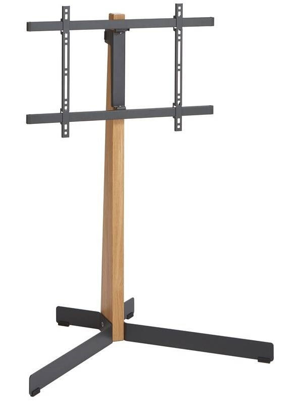 Stojan pro TV Vogel’s TVS 3695B pro úhlopříčky 40" až 77", nosnost 50 kg černý/dřevo
