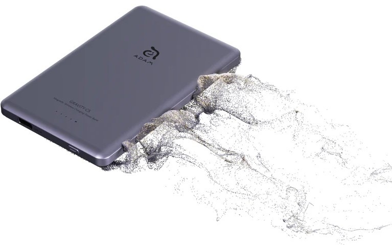 Powerbanka ADAM Elements GRAVITY C5 5000 mAh fialová Powerbanka ADAM Elements GRAVITY C5 5000 mAh fialová