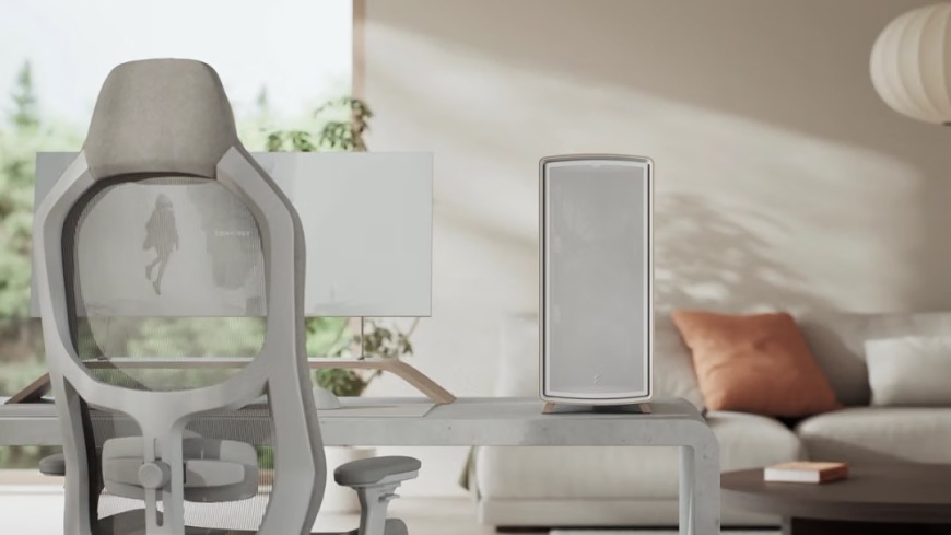 Case FRACTAL DESIGN Summit Chalk White Solid bílá Počítačová skříň FRACTAL DESIGN Summit Chalk White Solid v moderním světlém pracovním prostoru