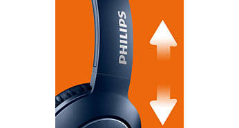 Sluchátka Philips SHB3075BL modrá