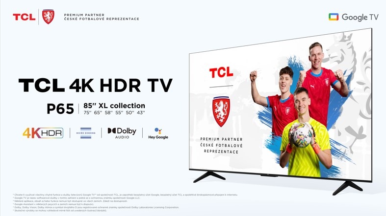 Televize TCL 58P655 Televize TCL 58P655