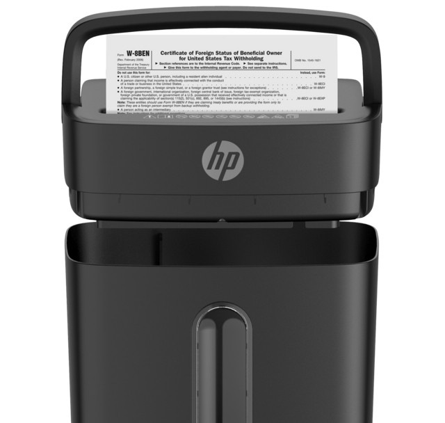 Skartovač HP OneShred 6CC černý Skartovač HP OneShred 6CC se skartací až 6 listů A4 najednou