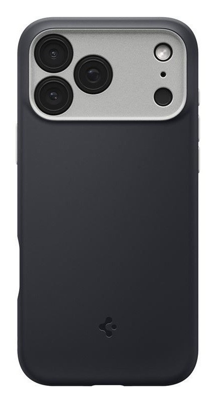 Ochranný kryt Spigen na Apple iPhone 17 Pro, černá barva
