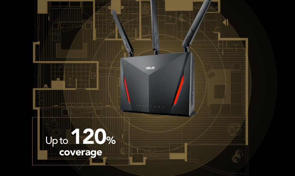 Router Asus RT-AC86U - AC2900 Dual-band Gigabit