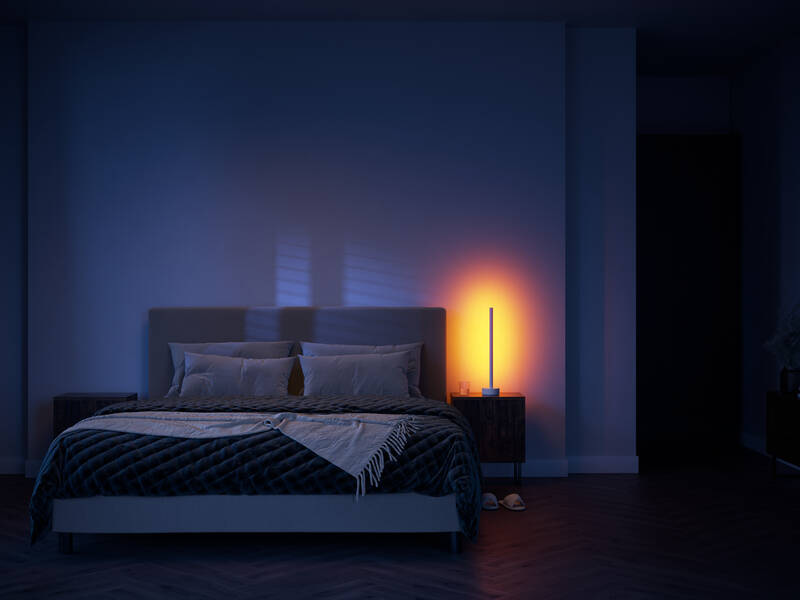 Stolní lampička Philips Hue Gradient Signe bílá