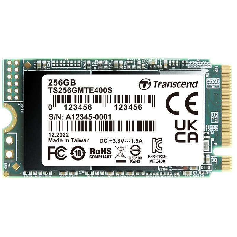 SSD Transcend MTE400S 256GB M.2 2242