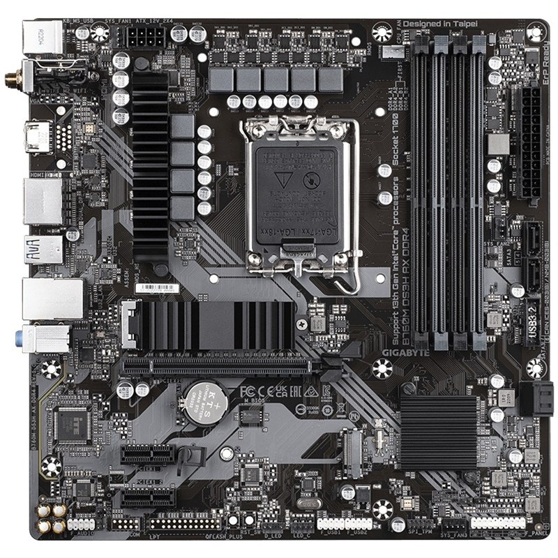 Základní deska GIGABYTE B760M DS3H AX DDR4