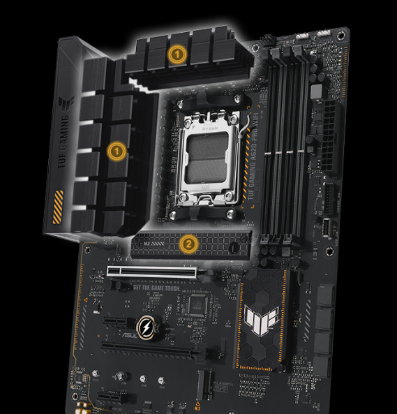 Základní deska Asus TUF Gaming A620-PRO WIFI Základní deska Asus TUF Gaming A620-PRO WIFI