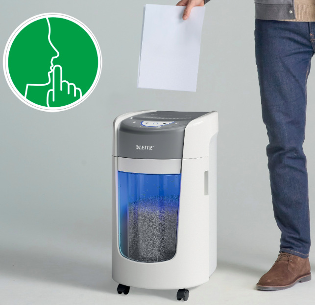 Skartovač Leitz IQ OptiMax 225 bílý Skartovač Leitz IQ OptiMax 225 - bílý