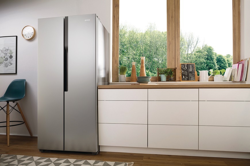 Gorenje NRS8182KX, stříbrná