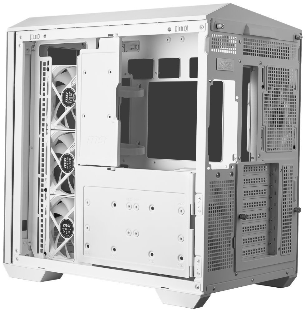 Case MSI MAG PANO 100R PZ bílá