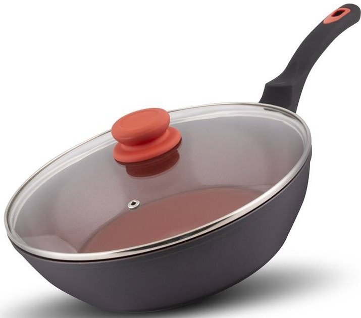 Pánev Lamart TERRACOTA LT1203, průměr 28 cm, poklice
