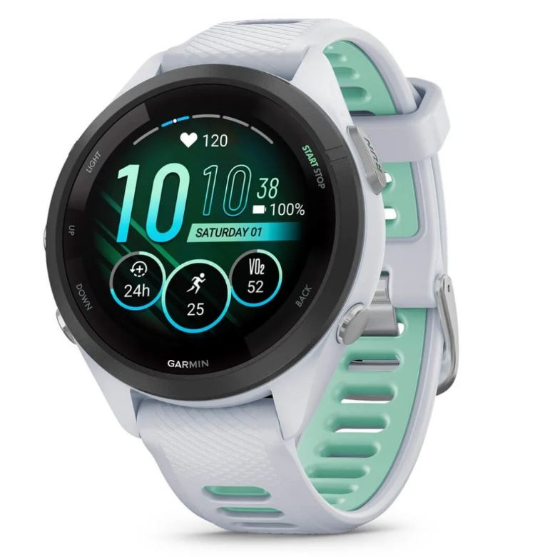 Garmin Forerunner 265S (010-02810-14), bílá/zelená