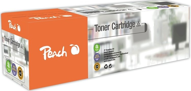 Žlutý toner Peach HP CF542X, No 203X s výtěžností 2500 stran