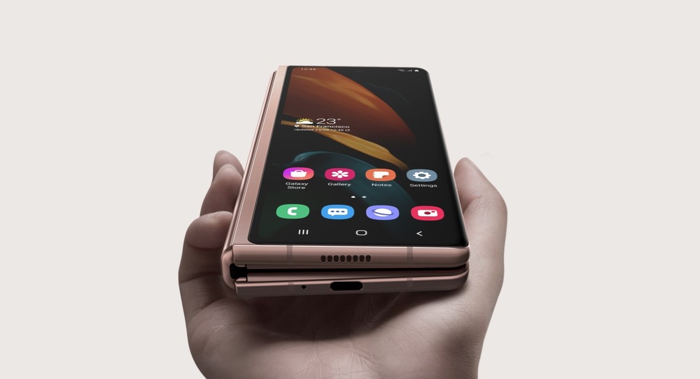 Mobilní telefon Samsung Galaxy Z Fold 2 5G černý Mobilní telefon Samsung Galaxy Z Fold 2 5G černý