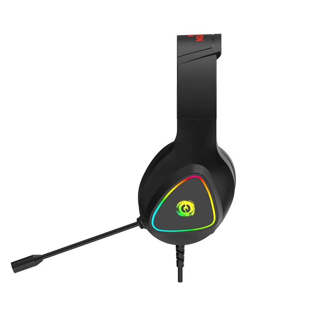 Headset Canyon Shadder GH-6, RGB podsvícení, USB + 3,5mm jack, 2m kabel černý Canyon Shadder GH-6