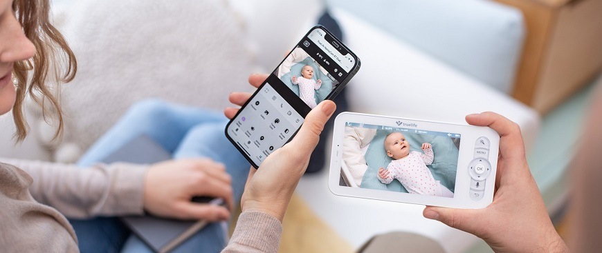 Dětská elektronická chůva TrueLife NannyCam R7 Dual Smart bílá/zelená Dětská elektronická chůva TrueLife NannyCam R7 Dual Smart bílá/zelená