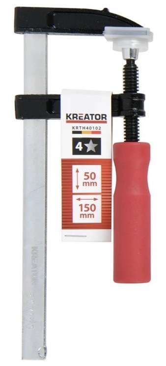 Svorka Kreator s rozpětím 150 mm, pevný tlak až 100 kg