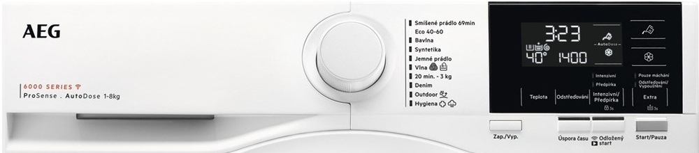 Ovládací panel AEG LFR61842QC 6000 ProSense AutoDose