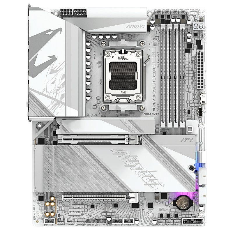 MB GIGABYTE X870 AORUS ELITE X3D ICE AMD AM5, ATX