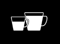 Espresso De'Longhi Nespresso Essenza Plus EN200.B černé Na výběr máte dvě velikosti šálků