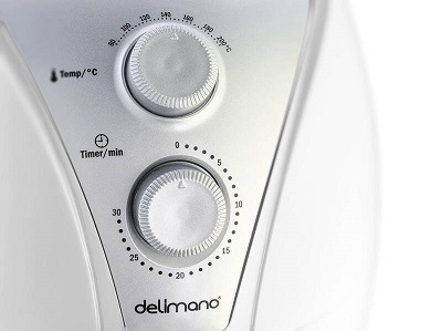 Fritéza horkovzdušná Delimano AIR FRYER bílá