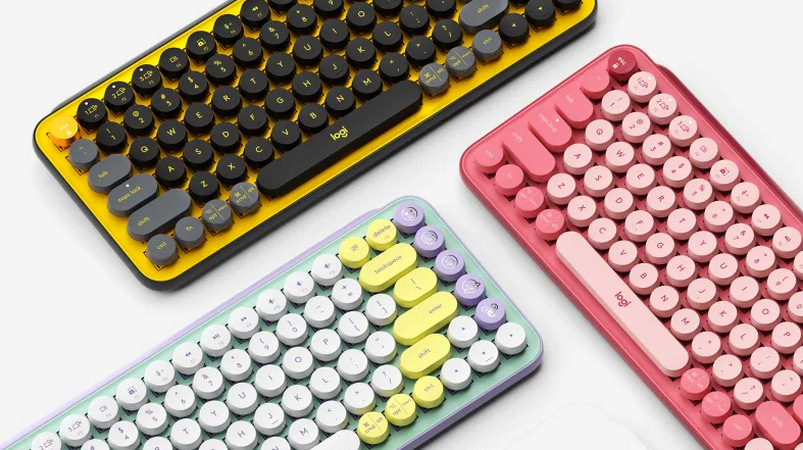 Klávesnice Logitech POP Keys US - heartbreaker