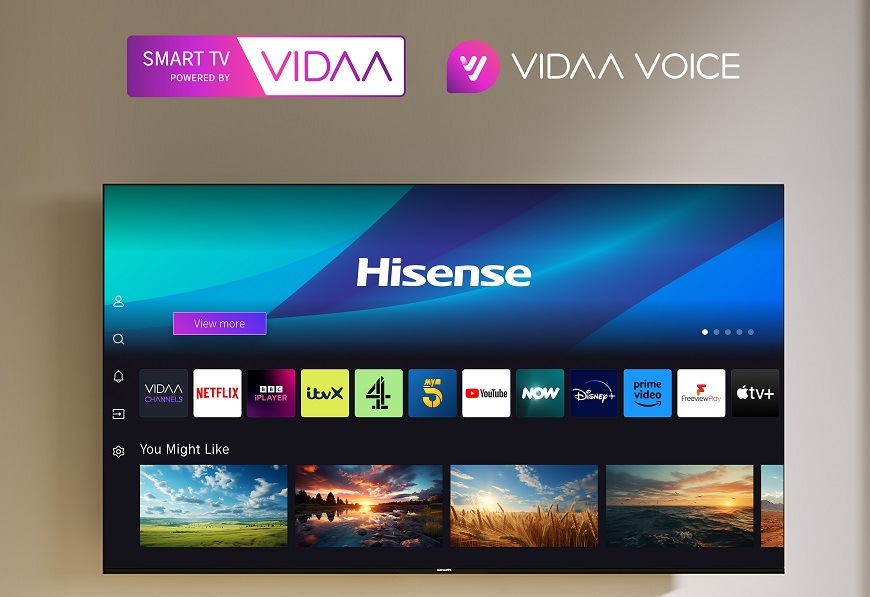 Televize Hisense 100E7NQ, VIDAA operační systém