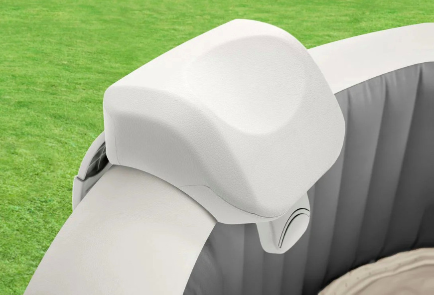 Pěnový podhlavník pro vířivku Intex PureSPA Greywood Deluxe™ z měkkého materiálu