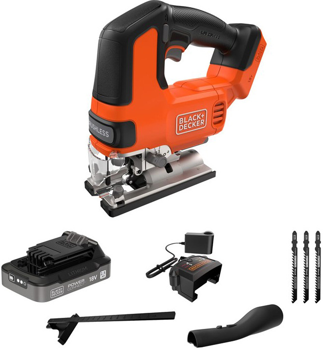 Přímočará pila Black-Decker BLCJS78E1-QW (s baterií)