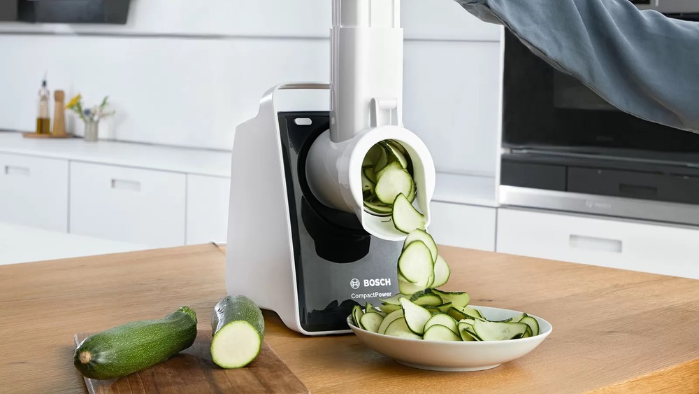Mlýnek na maso Bosch CompactPower MFW3640A šedý/bílý