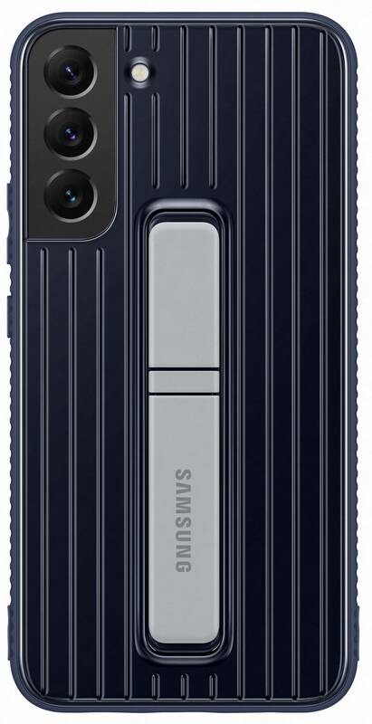 Kryt na mobil Samsung Standing Cover na Galaxy S22+ modrý